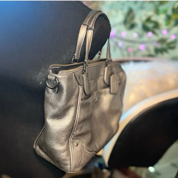 Coach poppy Leather Satchel - Picture 5 of 6